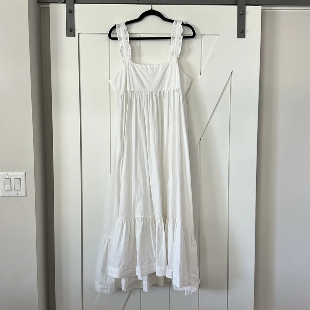 Free People Isabella White Maxi Dress - Picture 5 of 13